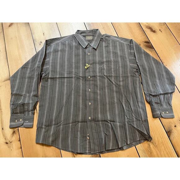 Haggar Clothing Co. Mens button down shirt. Long sleeve. multicolor XL - Picture 1 of 6